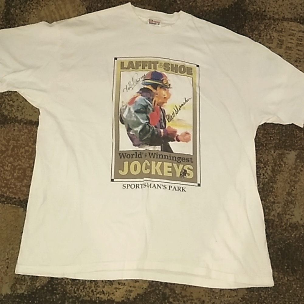 Lafitte & Shoe World's winningest jockeys Sportsman Park.